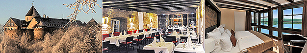 345-wald Schlosshotel Edersee Verwöhnwochenende als Arrangement mit Candlelight-Dinner